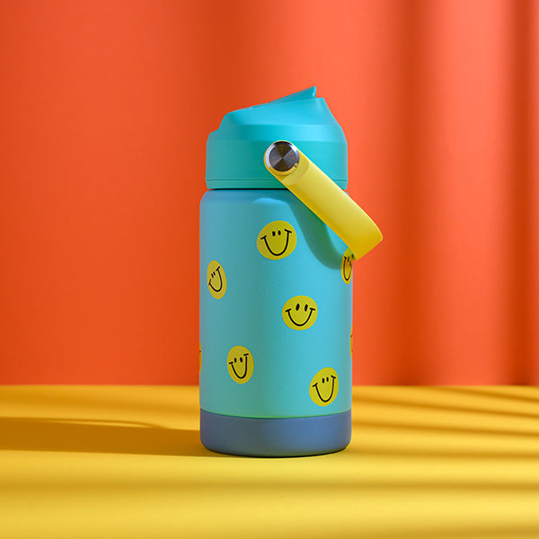 Trinkflasche Smile, türkis