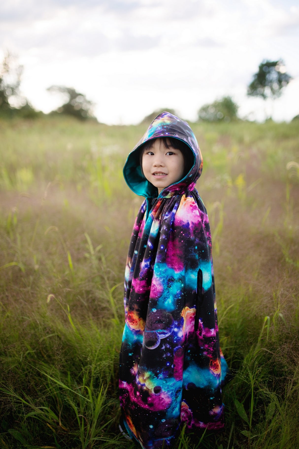 Galaxy Umhang 5-6 Jahre - korbmayer. ganz besonders. für kinder.