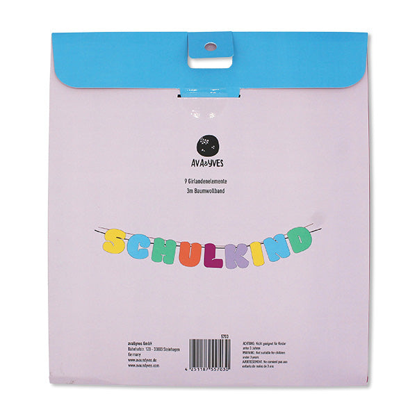 Girlande „Schulkind“