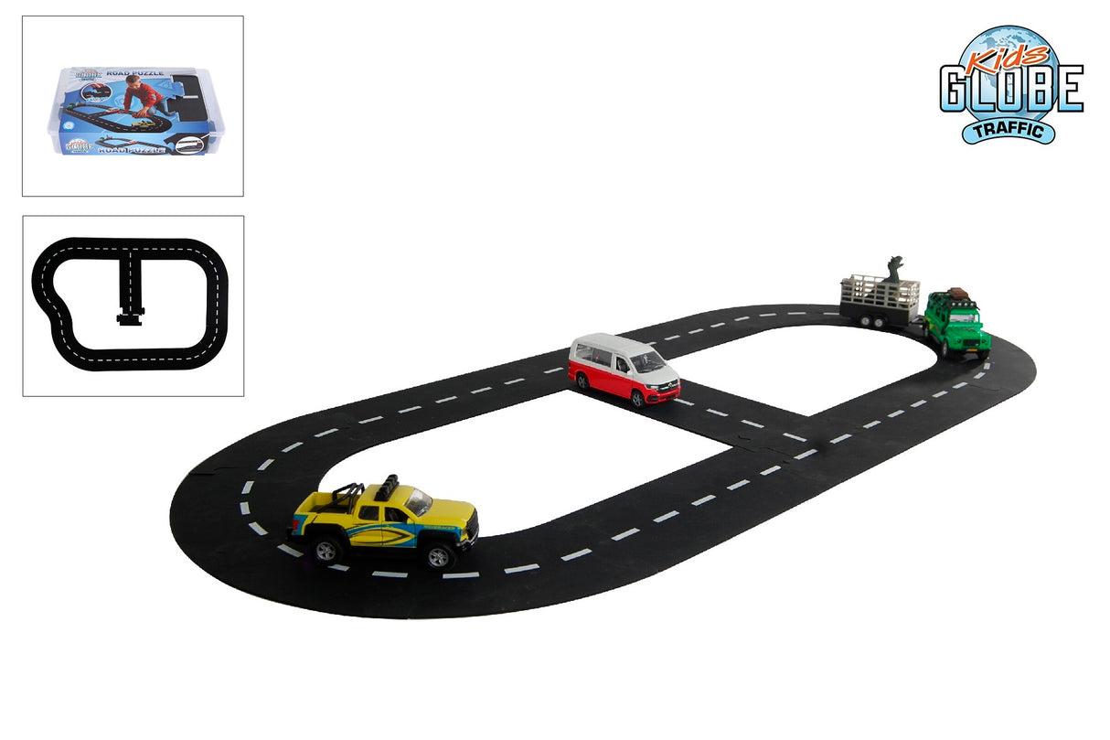 Autobahn-Straßenteile 18-teilig