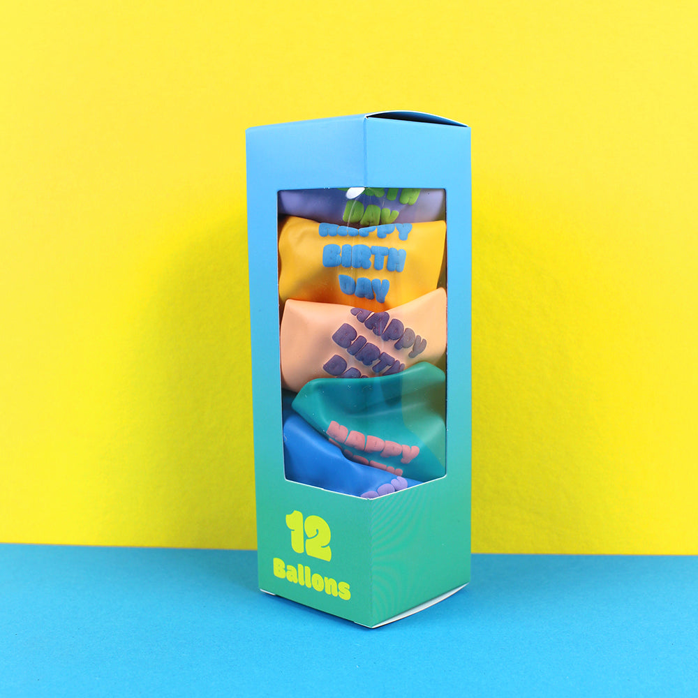 Ballons Set Happy Birtday