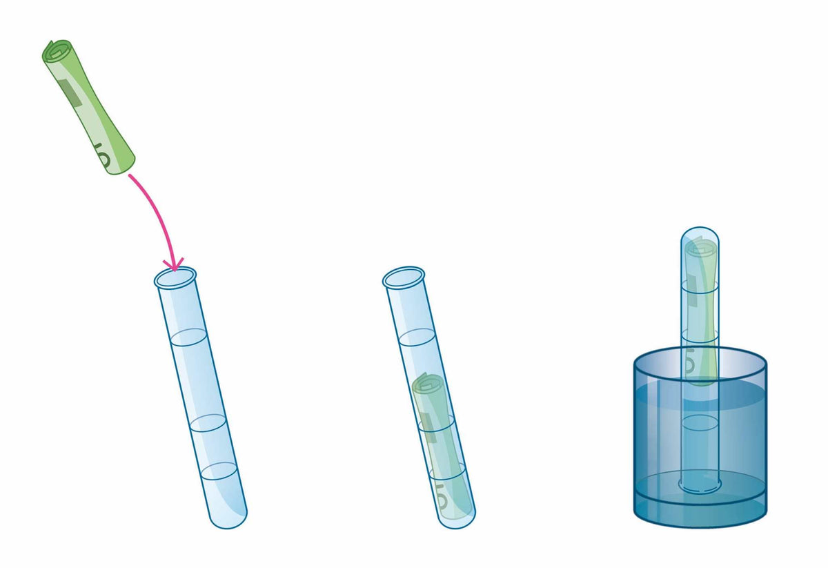 Experimentiere mit Luft und Wasser