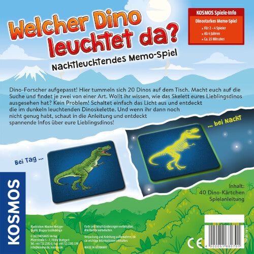 Welcher Dino leuchtet da?