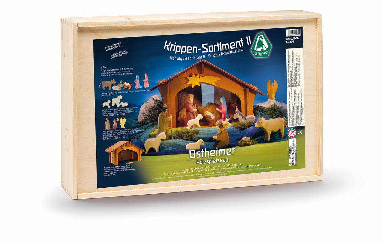 Krippen-Sortiment II 12-tlg.
