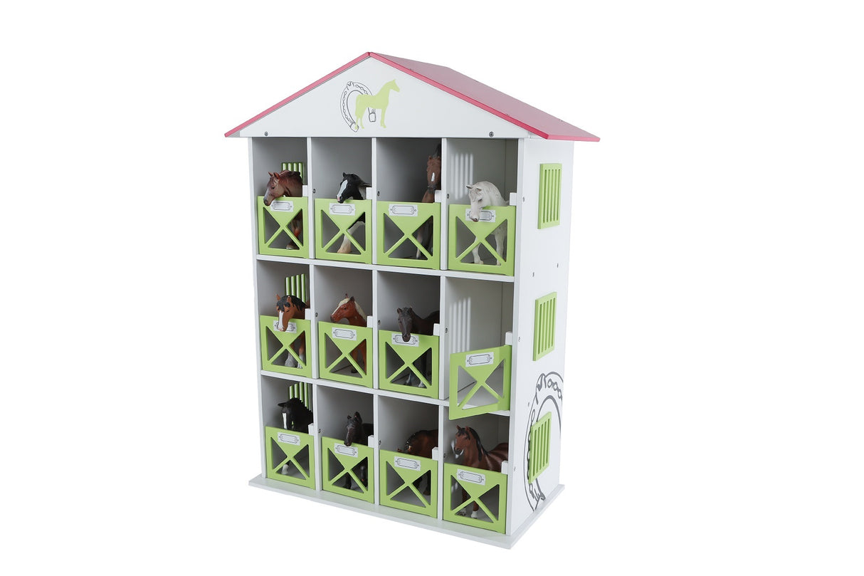 Kids Globe Pferdehotel mit 12 Boxen