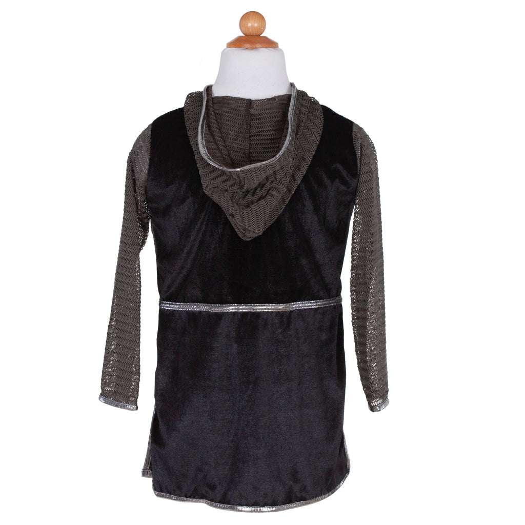 Ritter Kostüm 3 teilig, Silber 7-8 Jahre