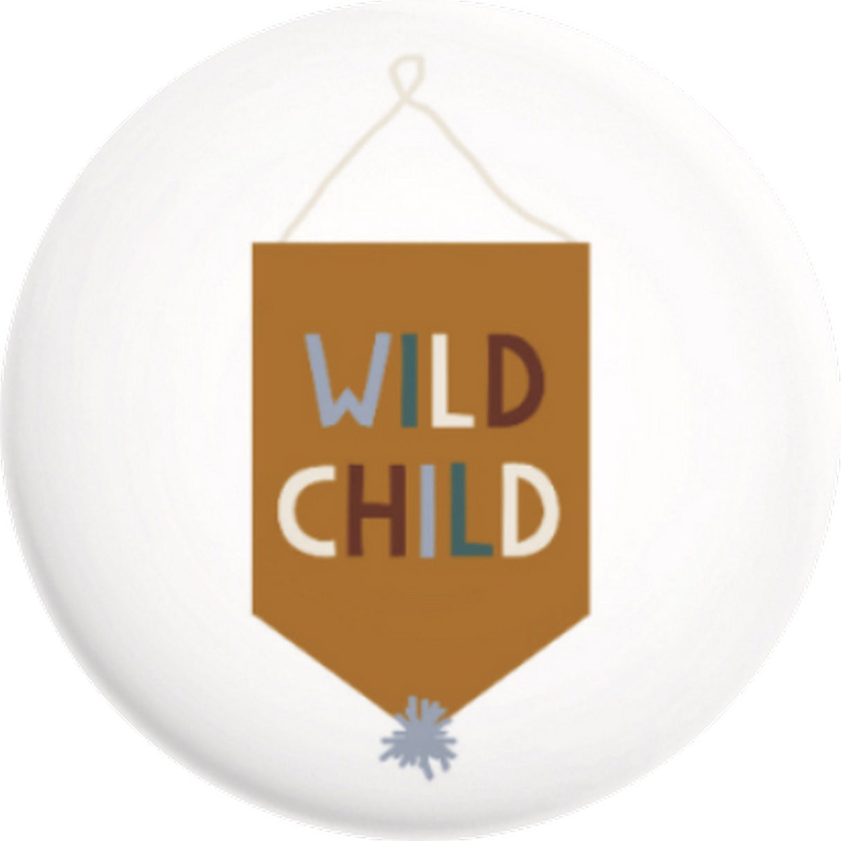 Button Wild Child - korbmayer. ganz besonders. für kinder.