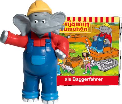 Tonies® Hörfigur Benjamin Blümchen - Benjamin als Baggerfahrer