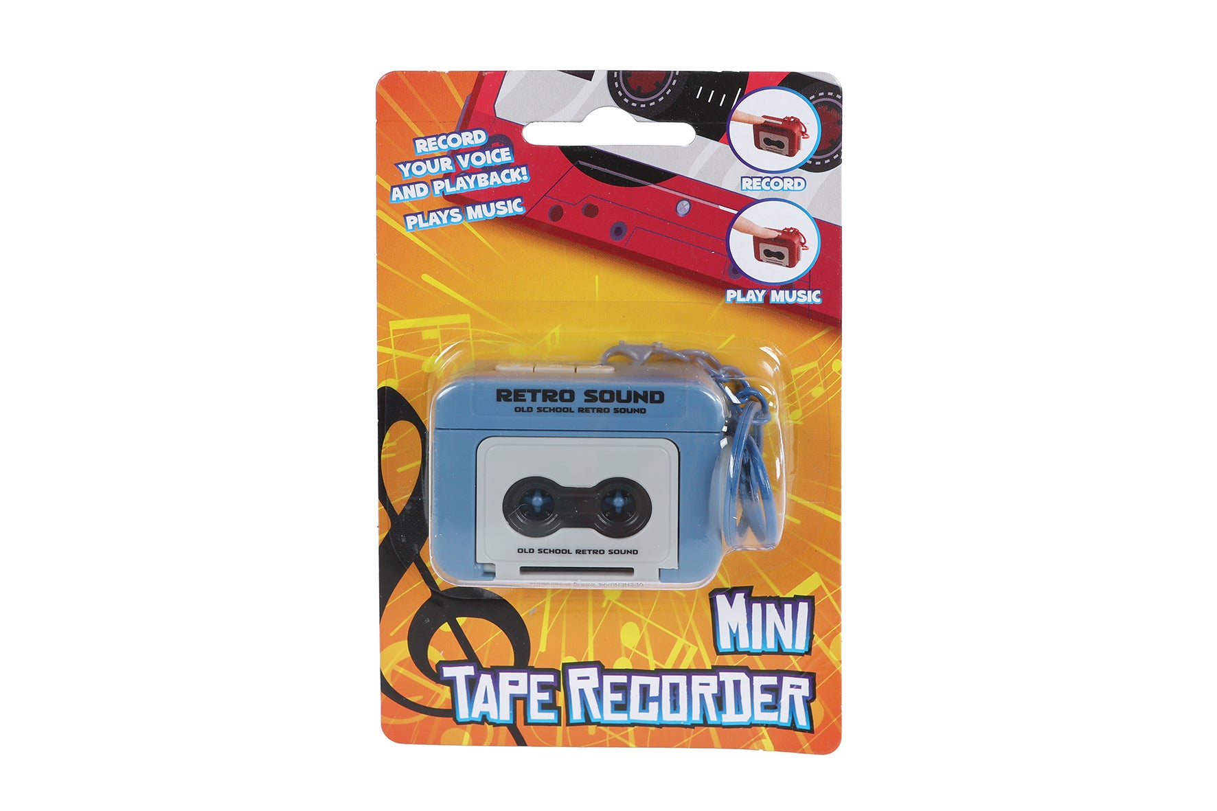 Schlüsselanhänger Kassettenrekorder (1Stück)