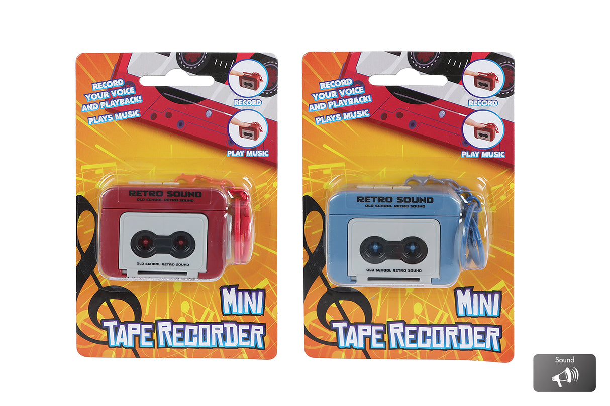 Schlüsselanhänger Kassettenrekorder (1Stück)