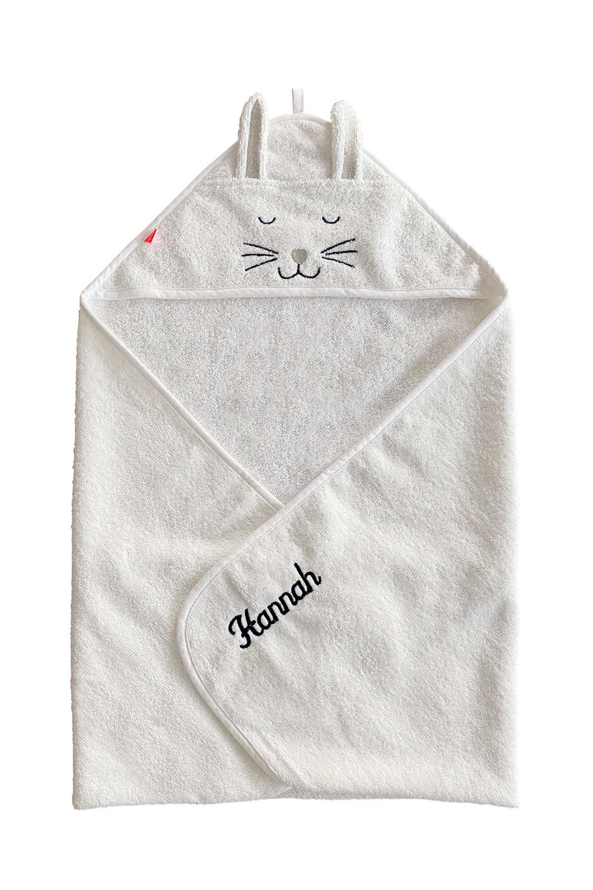 Kapuzen-Handtuch Hase