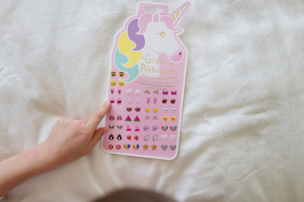 Einhorn Ohrsticker (30 Paar)