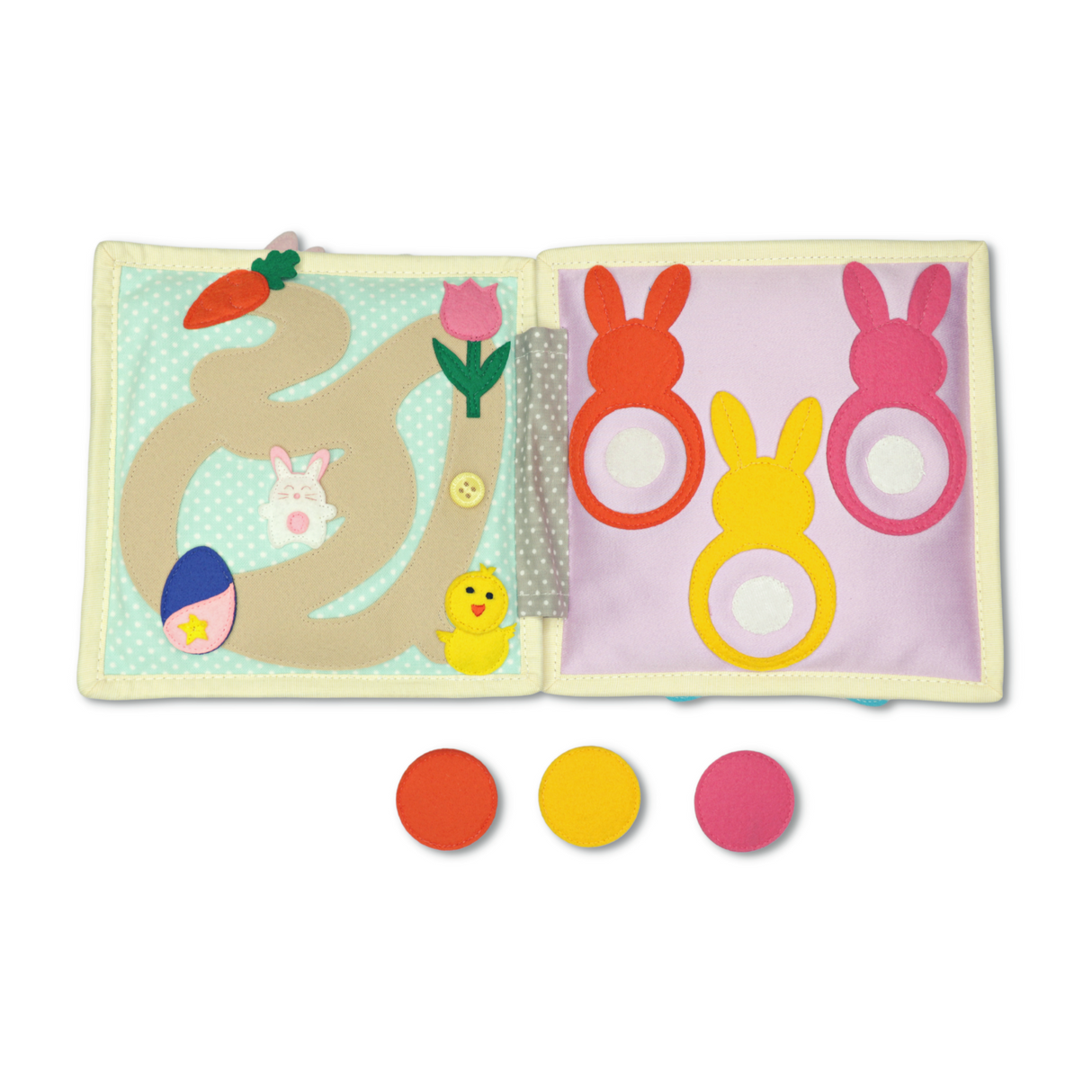 Quiet Book Mini - Funny Bunny