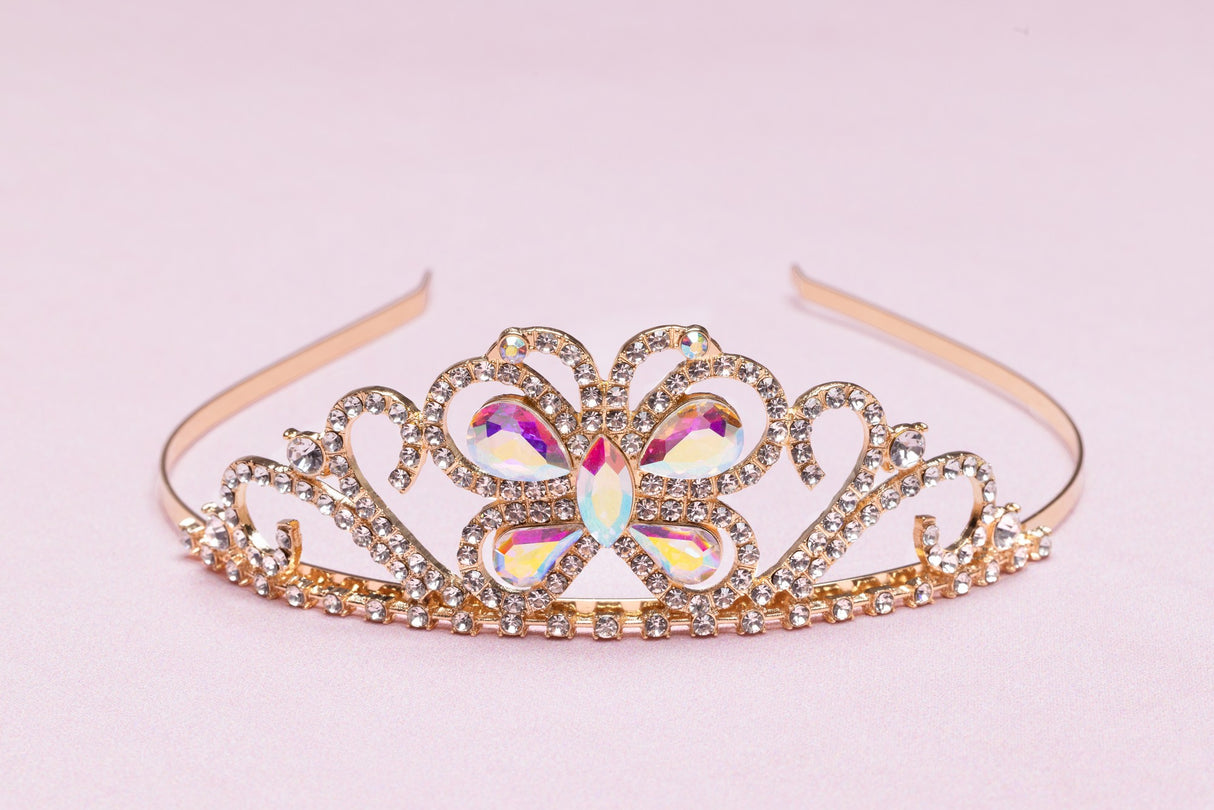 Schmetterling Edelstein Diadem