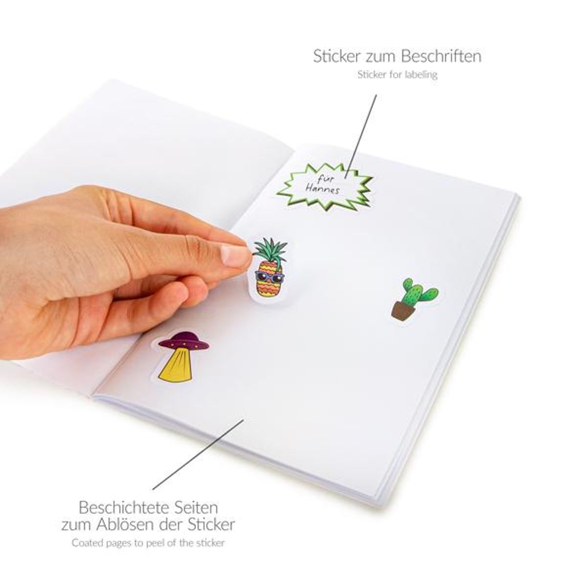 Sticker-Sammelalbum inkl. 40 Sticker