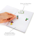 Sticker-Sammelalbum inkl. 40 Sticker