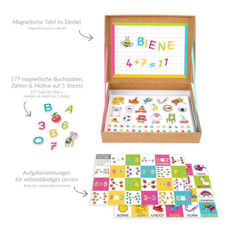 ABC Champions Magnet-Lernbox Buchstaben - korbmayer. ganz besonders. für kinder.