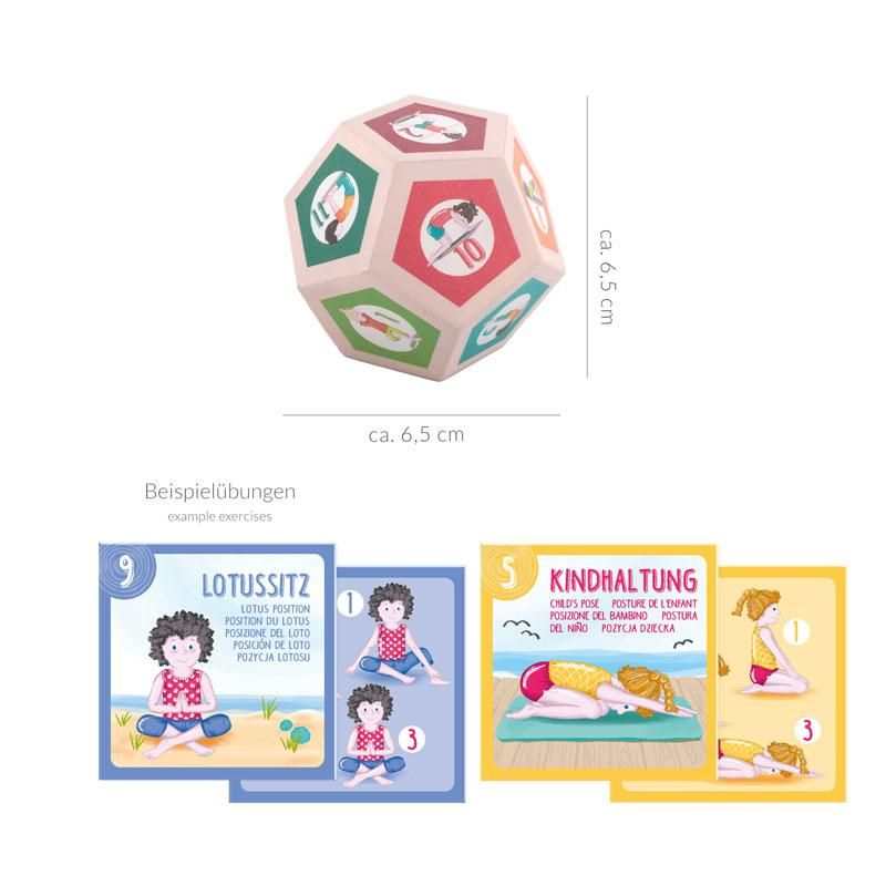 Yoga-Würfel-Set für Kinder
