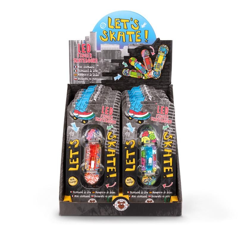 LED Finger-Skateboard