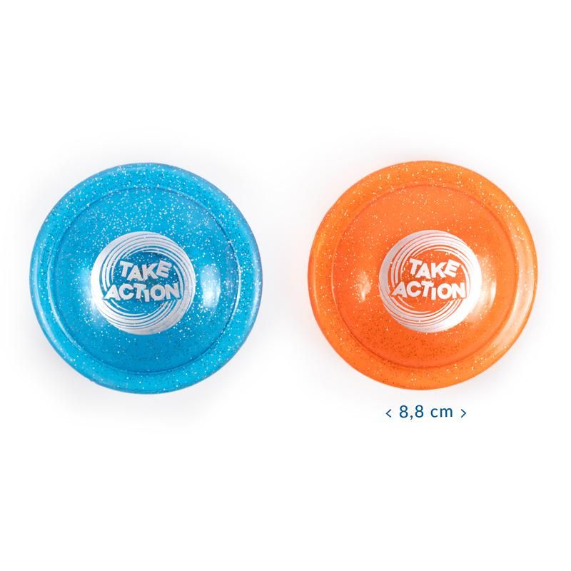 TAKE ACTION Pocket Light-up FrisbeeTrendhausACTION Pocket Light-korbmayer. ganz besonders. für kinder.