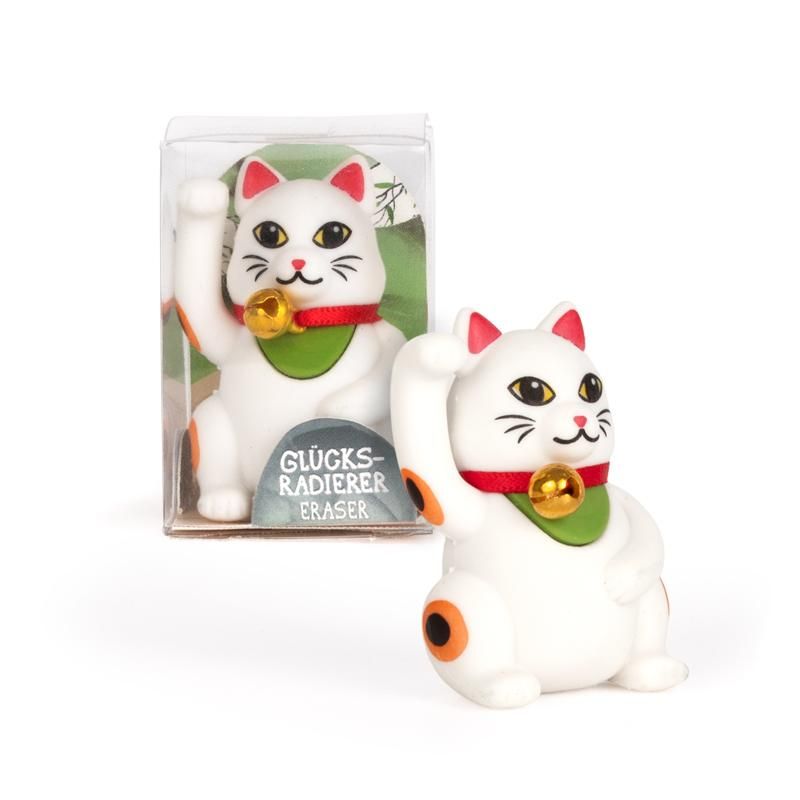 Lucky Cat Glücks-RadiererTrendhausLucky Cat Glücks-Radiererkorbmayer. ganz besonders. für kinder.