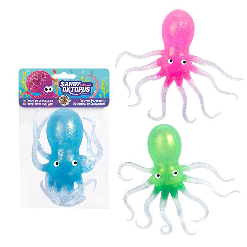 SO SQUEEZY-GLITZER OKTOPUS