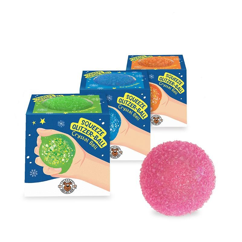 Squeeze Glitzer-Ball