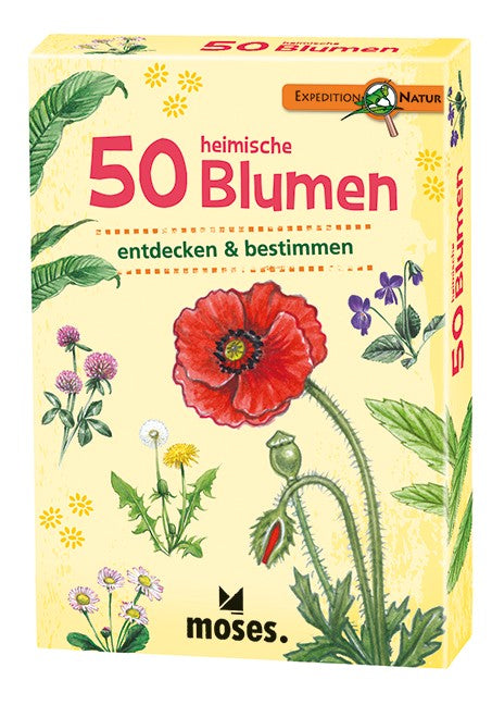 Expedition Natur 50 Heimische BlumeMosesExpedition Natur 50 Heimische Blumekorbmayer. ganz besonders. für kinder.