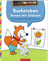 Buchstaben lernen mit Stickern - korbmayer. ganz besonders. für kinder.