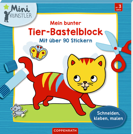 Mein bunter Tier Bastelblock - korbmayer. ganz besonders. für kinder.