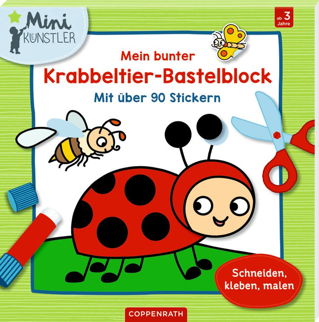 Mein bunter Krabbeltier-Bastelblock - korbmayer. ganz besonders. für kinder.