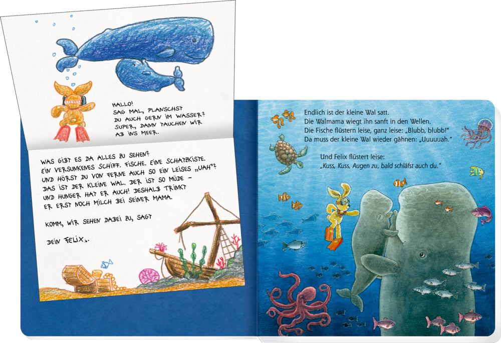 Erste Gutenacht-Briefe von Felix