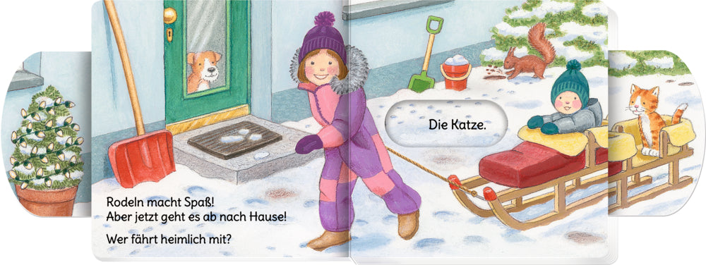 minifanten 42: Hurra, es schneit!