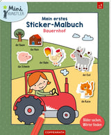 Mein 1. Sticker Malbuch: Bauernhof