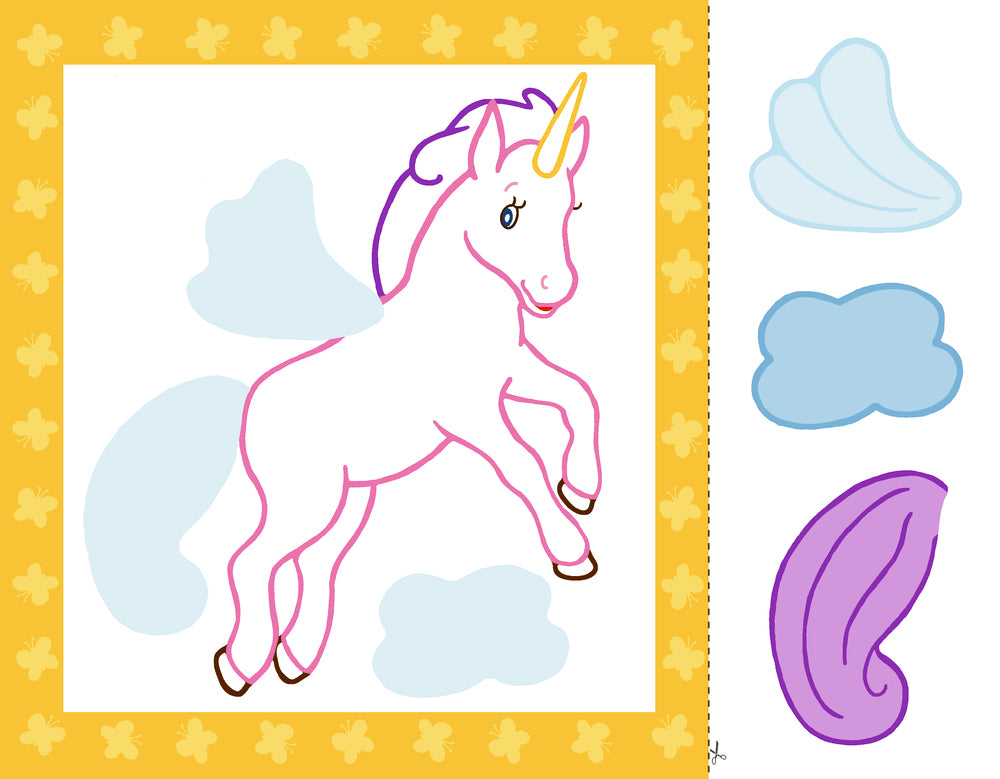 Mein erstes Einhorn-Bastelbuch