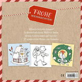 Glitzer-Malblock: Frohe Weihnachten!