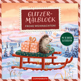 Glitzer-Malblock: Frohe Weihnachten!