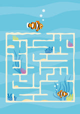 Mein k. Kindergartenblock Rätsel ohne Text / Wilde Tiere