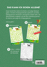 Mein k. Kindergartenblock Rätsel ohne Text / Wilde Tiere