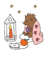 Malblock mit Glitzersteinen - Frohe Weihnachten