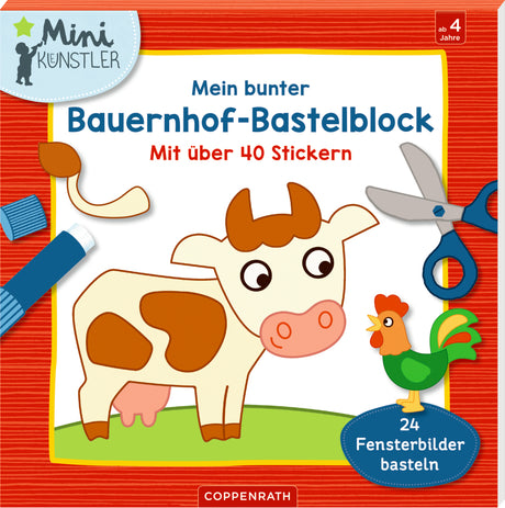 Mein bunter Bauernhof-Bastelblock - korbmayer. ganz besonders. für kinder.