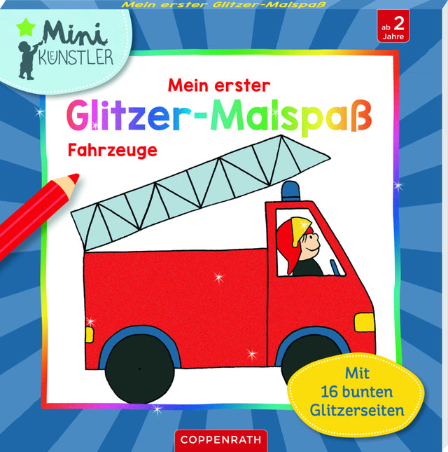 Mein erster Glitzer-Malspaß Fahrzeuge - korbmayer. ganz besonders. für kinder.