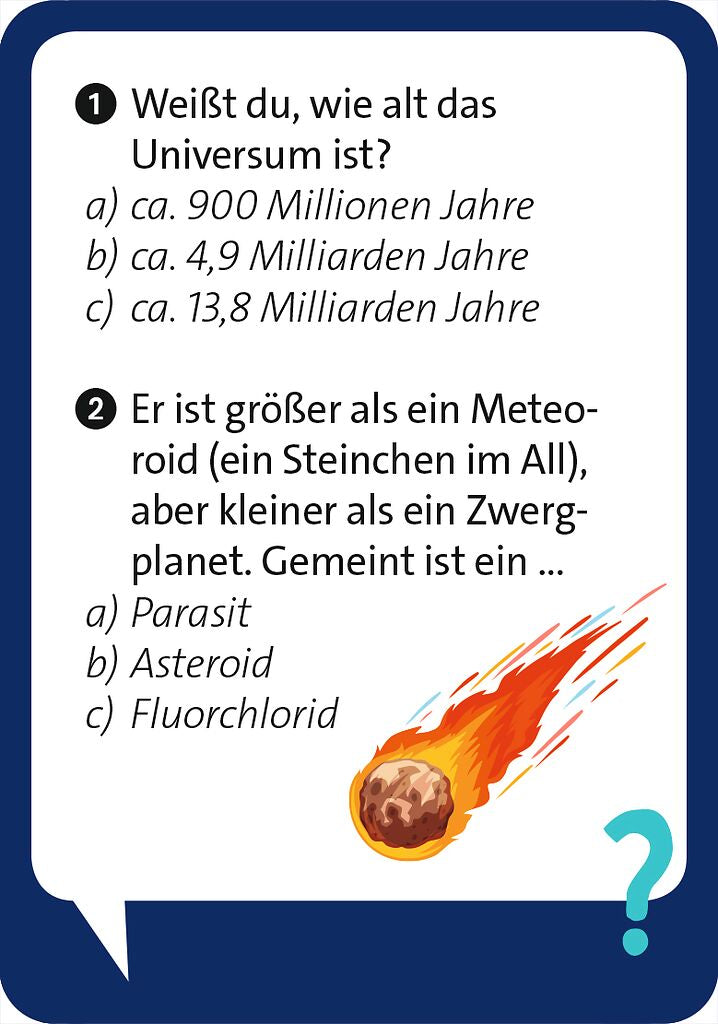 Pocket Quiz junior Weltraum