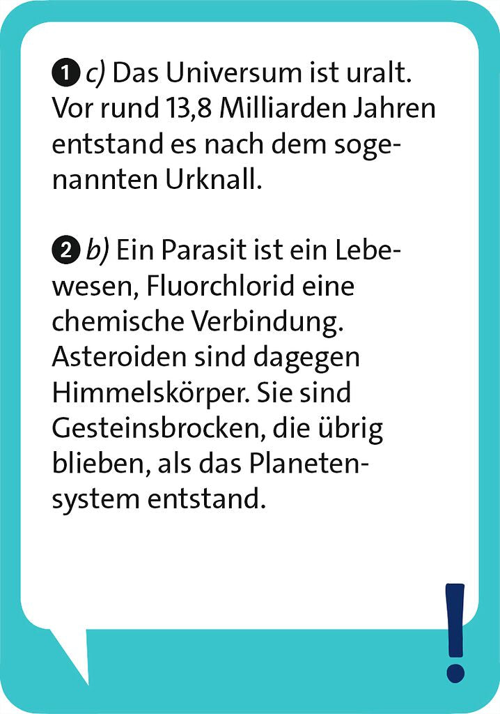 Pocket Quiz junior Weltraum