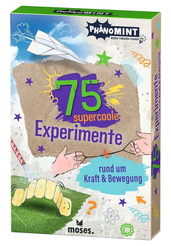 PhänoMINT 75 supercoole Experimente/Kraft & Bewegung