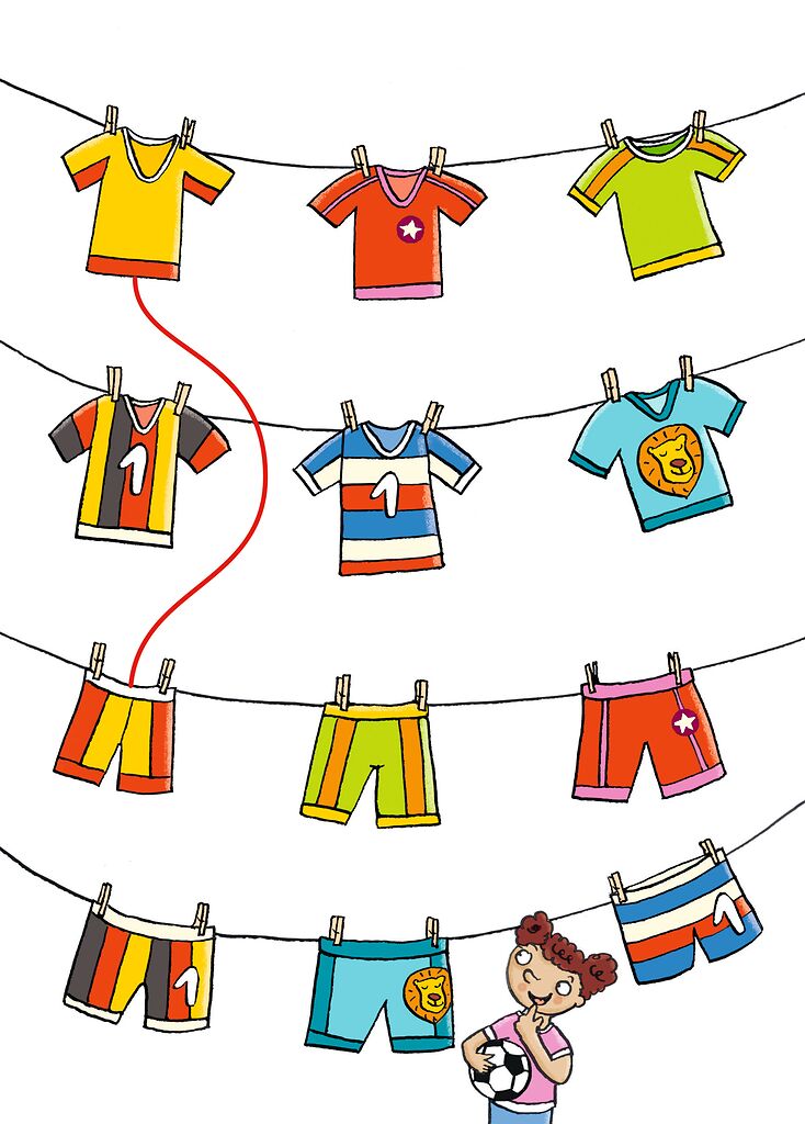 Mein bunter Fußball-Rätselspaß