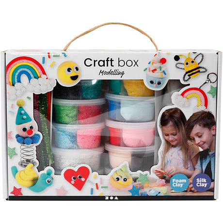 Modellier-Box mit Foam Clay®Creativ CompanyModellier-Box mit Foam Clay®korbmayer. ganz besonders. für kinder.