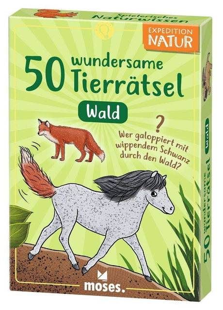 Expedition Natur 50 wundersame Tierrätsel: WaldMosesExpedition Natur 50 wundersame Tierrätselkorbmayer. ganz besonders. für kinder.