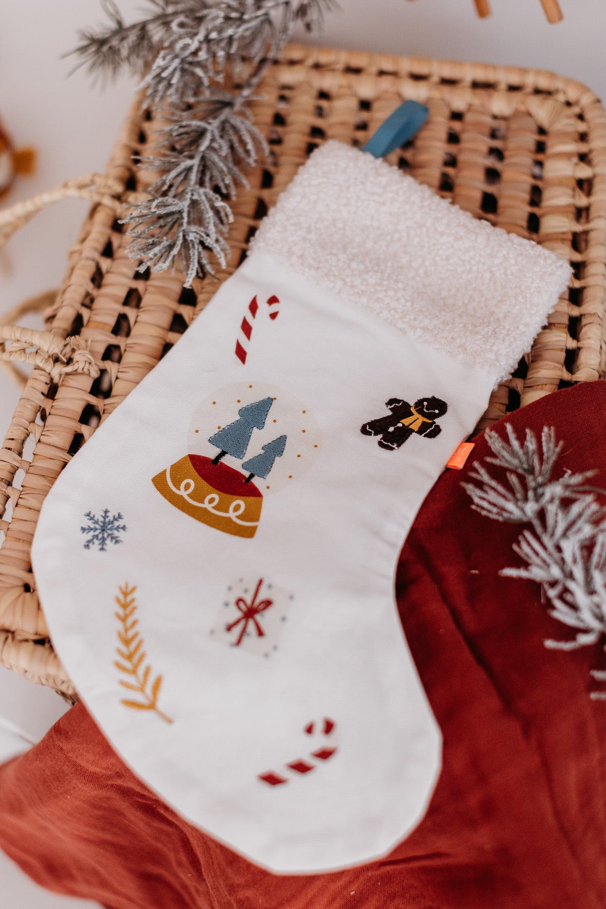 Nikolausstiefel Schneekugel*