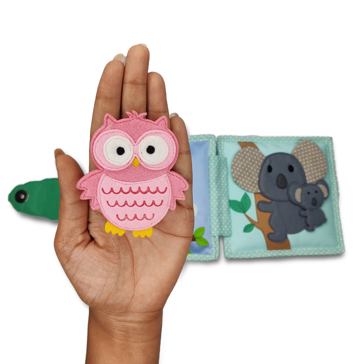 Quiet Book Mini - Jolly Jungle